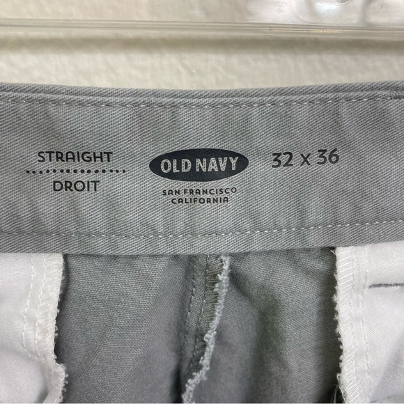 Old Navy Straight Casual Pants - Gray - Size 32x36 - Picture 5 of 8
